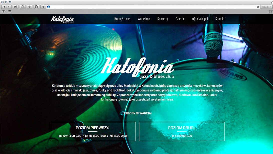 Katofonia - webdesign - RAWMEDIA