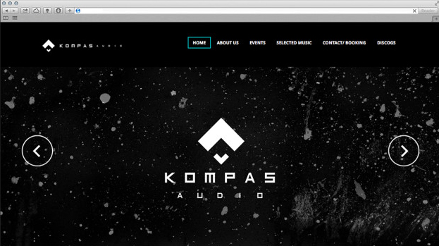 Kompas - webdesign - RAWMEDIA